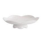 VIDA Amelia Pedestal Cake Plate White - Image 2