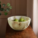 RESIN Giada Large Bowl Jade Swirl - Image 3