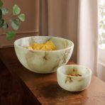 RESIN Giada Small Bowl Jade Swirl - Image 6