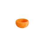 RESIN Sorbet Mini Round Bowl Tangerine - Image 2