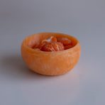 RESIN Sorbet Mini Round Bowl Tangerine - Image 3