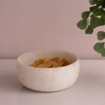 RESIN Sorbet Large Round Bowl Coconut - Image 4