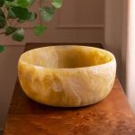 RESIN Sorbet Large Round Bowl Matcha