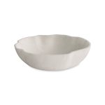 RESIN Sorbet Large Wavy Round Bowl Coconut