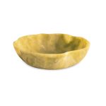 RESIN Sorbet Large Wavy Round  Bowl Matcha