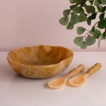 RESIN Sorbet Salad Servers Matcha