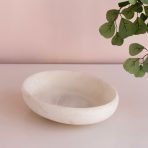 RESIN Sorbet Large Oval Bowl Coconut
