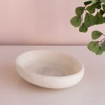 RESIN Sorbet Large Oval Bowl Coconut