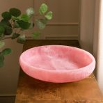 RESIN Sorbet Large Oval Bowl Raspberry