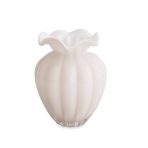 GLASS Vento Large Vase Cream - Image 2