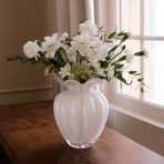 GLASS Vento Large Vase Cream - Image 3
