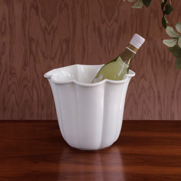 VIDA Amelia Vase White