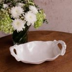 VIDA Sasha Medium Bowl with Handles White