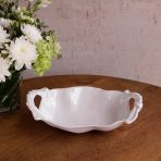 VIDA Sasha Medium Bowl with Handles White - Image 4
