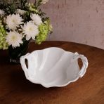VIDA Sasha Round Large Bowl with Handles White - Image 5