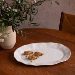 VIDA Nube Large Oval Platter (White) - Image 3