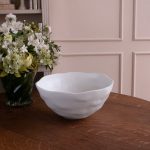 VIDA Nube Large Deep Round Bowl White