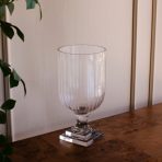 FINAL SALE - GLASS Eclat Large Hurricane Clear - Image 6