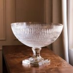 FINAL SALE - GLASS Eclat Centerpiece Clear