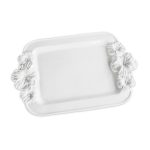 VIDA Bloom Large Hibiscus Tray (White)