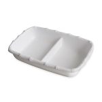 VIDA Bamboo Double Casserole (White)