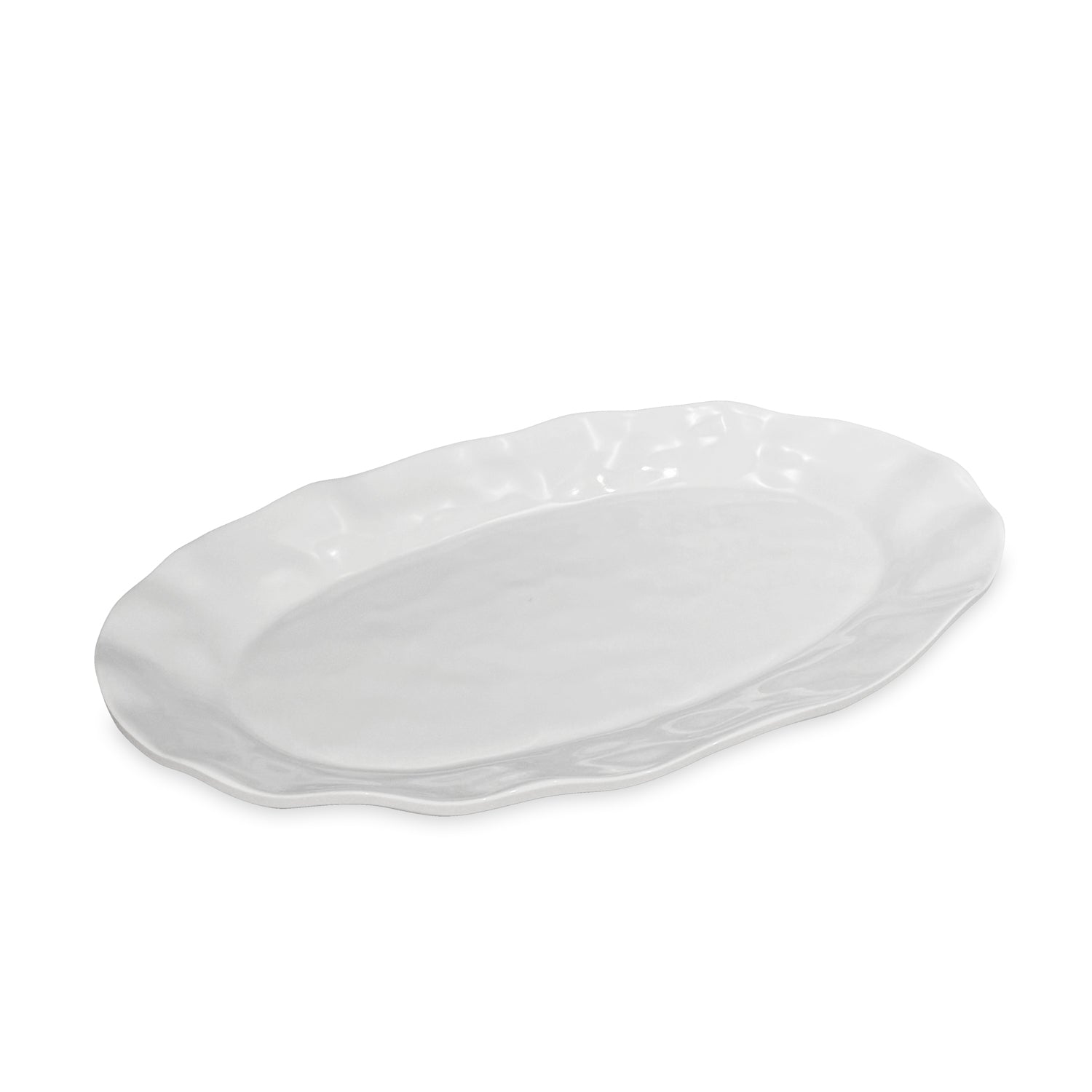 3338_2_4347b20e-3d8b-4a6c-9643-78954402f8a0 VIDA Havana Oval Tray (White) - Image 1