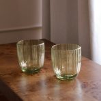 VIDA Acrylic Double Old Fashioned Set of 4 (Green) 14 fl oz