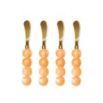 RESIN Sorbet Spreaders Set of 4 (Tangerine)