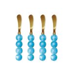 RESIN Sorbet Spreaders Set of 4 (Blueberry)