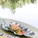 GARDEN Zebra Leaf Large Platter - Image 4