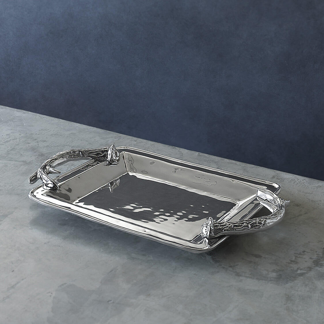 6046 WESTERN Antler Medium Rectangular Tray - Image 1