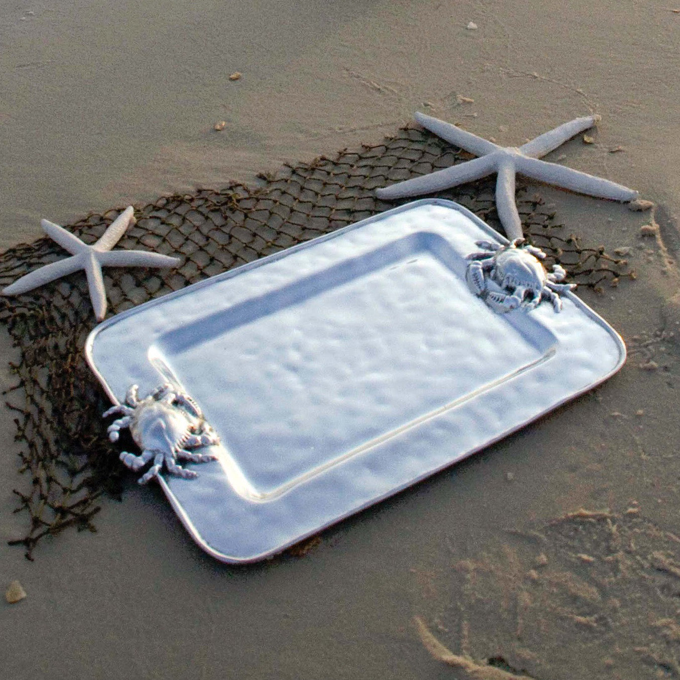 6389 OCEAN Crab Medium Rectangular Tray - Image 1