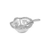 GIFTABLES Organic Pearl Petit Bowl with Spoon - Image 2
