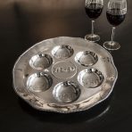 JUDAICA Seder Plate with Pearls - Image 3