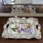 VENTO Rebecca Medium Rectangular Tray with Handles - Image 4