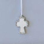 BABY Cord Cross Ornament