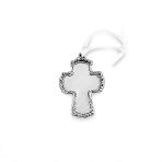 BABY Cord Cross Ornament - Image 2