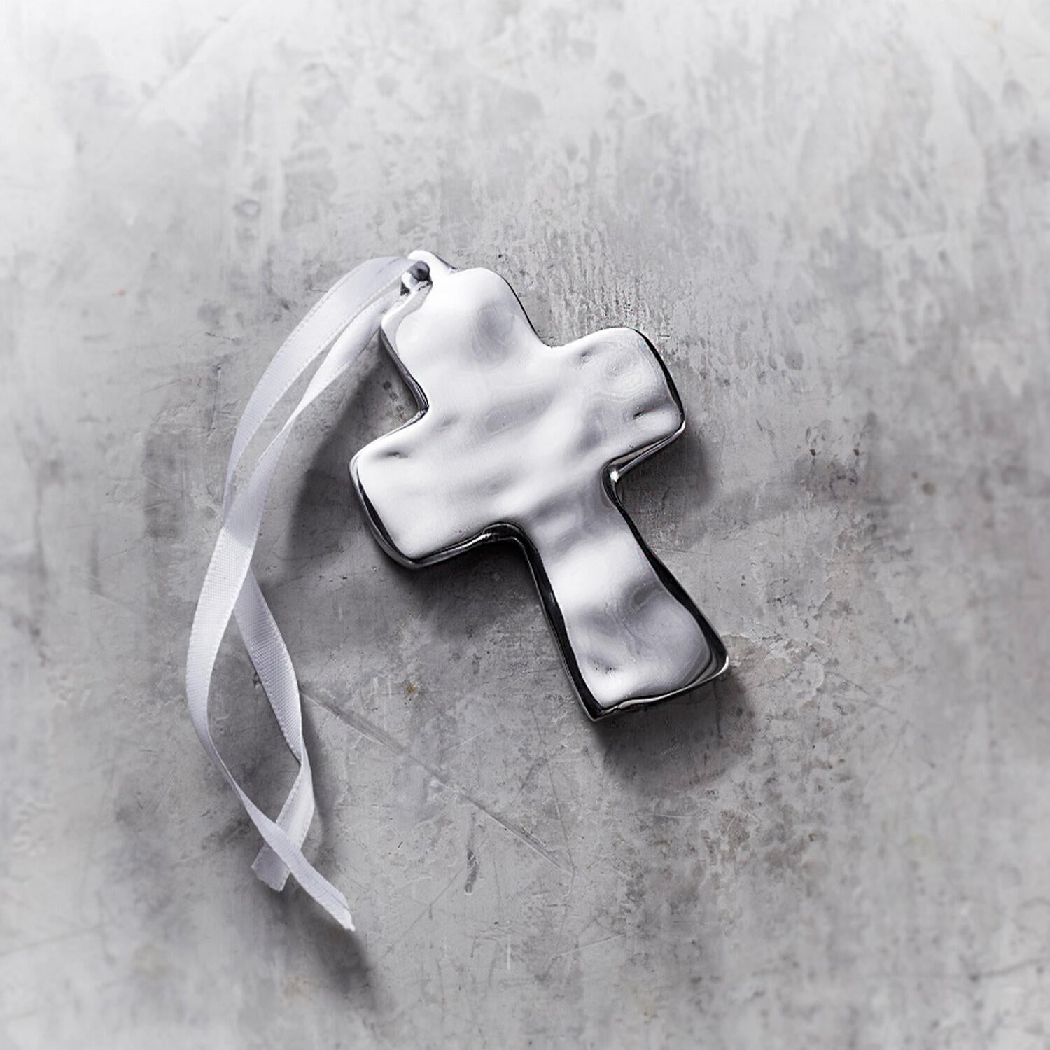 6813 BABY Athens Cross Ornament - Image 1
