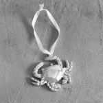 FINAL SALE - HOLIDAY Crab Ornament