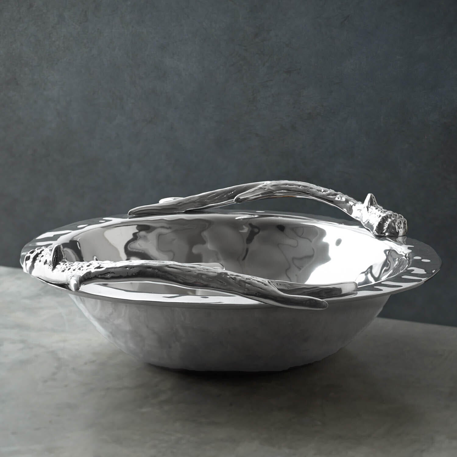 7079 WESTERN Antler Large Bowl - Image 1