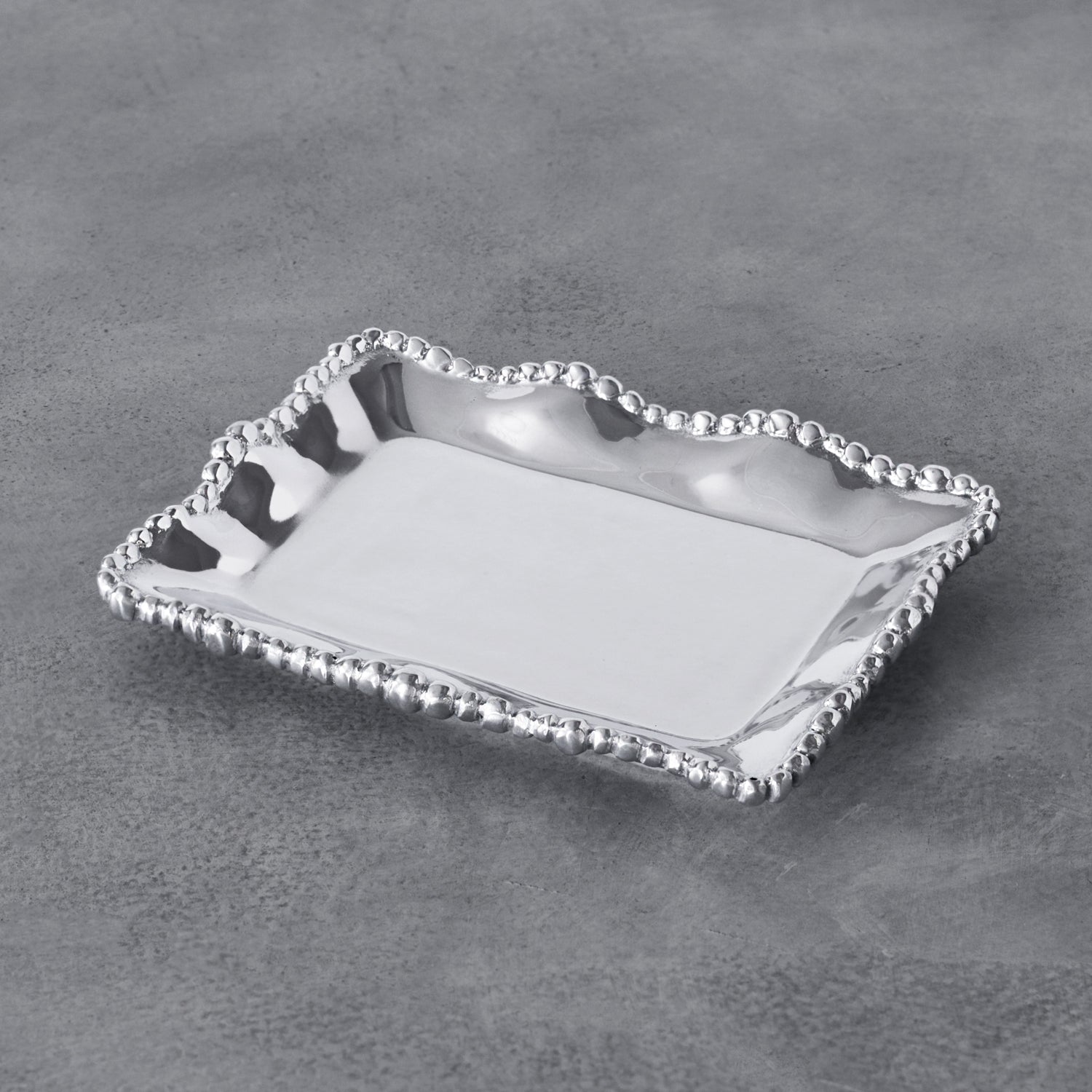 7224 GIFTABLES Organic Pearl Rectangular Tray - Image 1