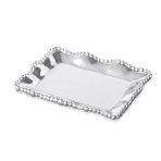 GIFTABLES Organic Pearl Rectangular Tray - Image 2