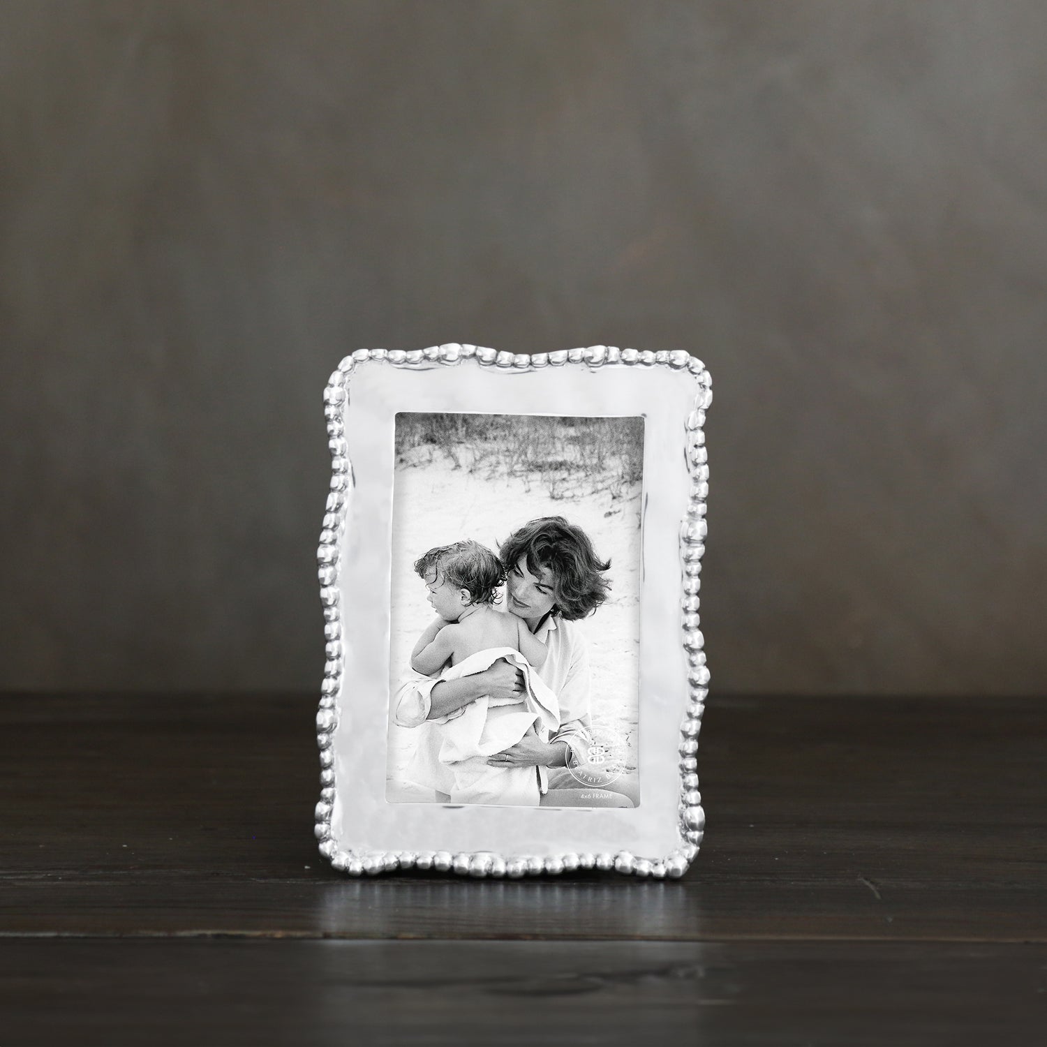 7248_2 GIFTABLES Organic Pearl 4 x 6 Frame - Image 1