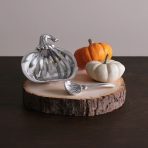 GIFTABLES Holiday Pumpkin Bowl with Spoon - Image 3