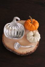 GIFTABLES Holiday Pumpkin Bowl with Spoon - Image 8