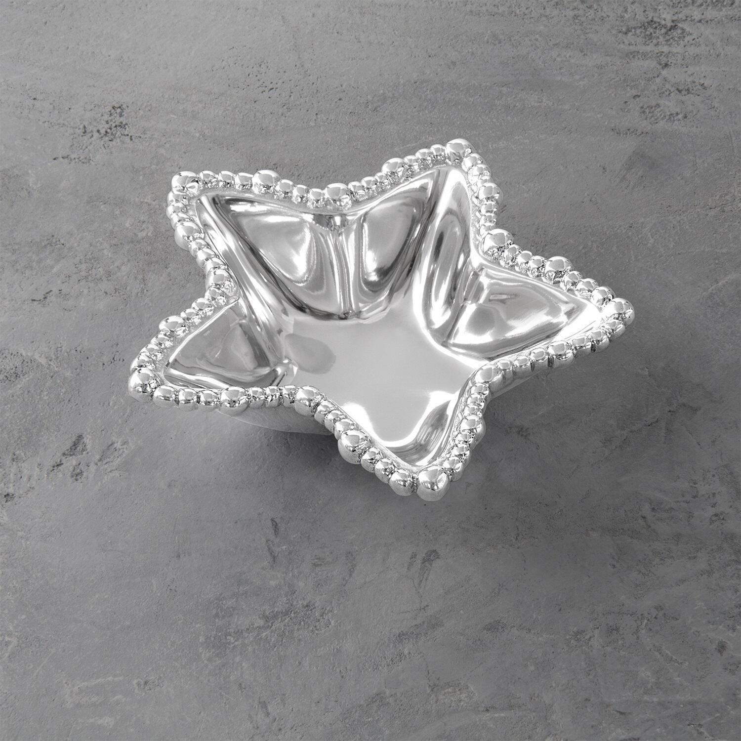 7411 GIFTABLES Organic Pearl Star Bowl - Image 1