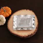 GIFTABLES Vento Rectangular Engraved Tray ("grateful") - Image 4