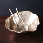 FINAL SALE - SIERRA MODERN Maia Salad Servers (Gold) - Image 3