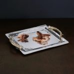 WESTERN Antler Emerson Large Tray with Gold Handles - Image 3