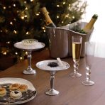 GLASS Venice Champagne Flute Set of 4 (Clear) 6 fl oz - Image 2
